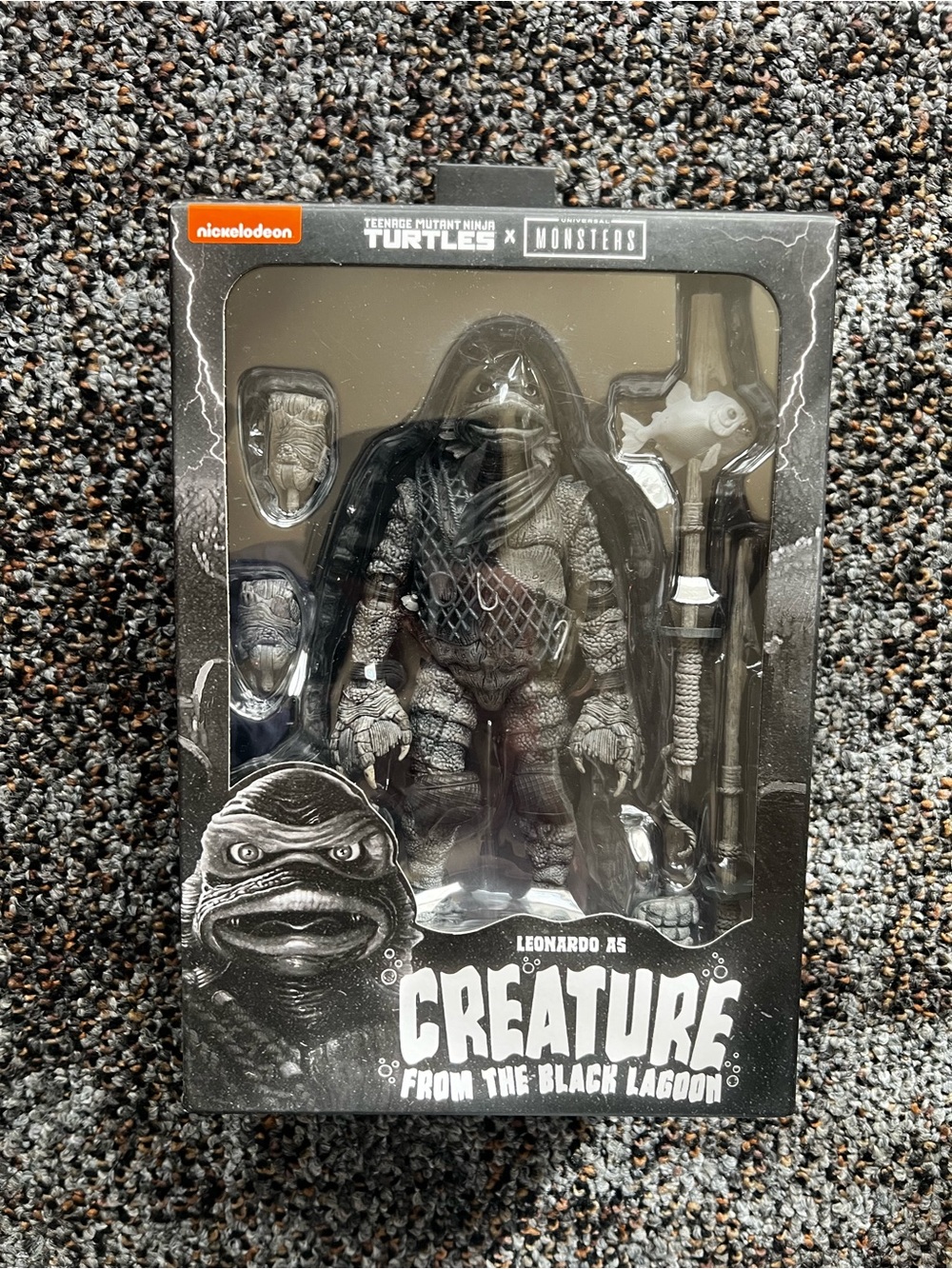 NECA Monsters x TMNT Leonardo As Creature from the Black Lagoon 2025 NEW